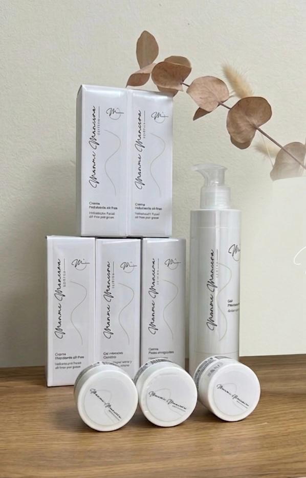 Línea propia de cosmética Manme con productos de calidad farmacéutica